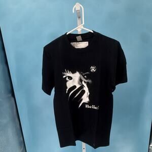 Digiprint Apparel Men's Black Belief Graphic Crew Neck Cotton T-Shirt Size S